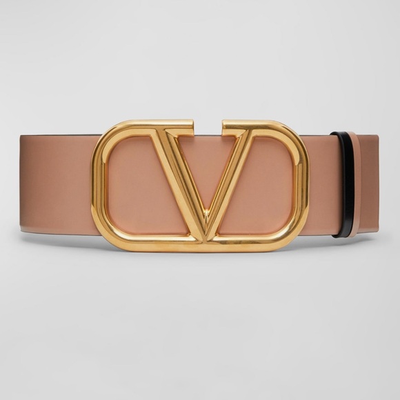 VALENTINO Reversible VLogo Leather Belt XS - Picture 5 of 13